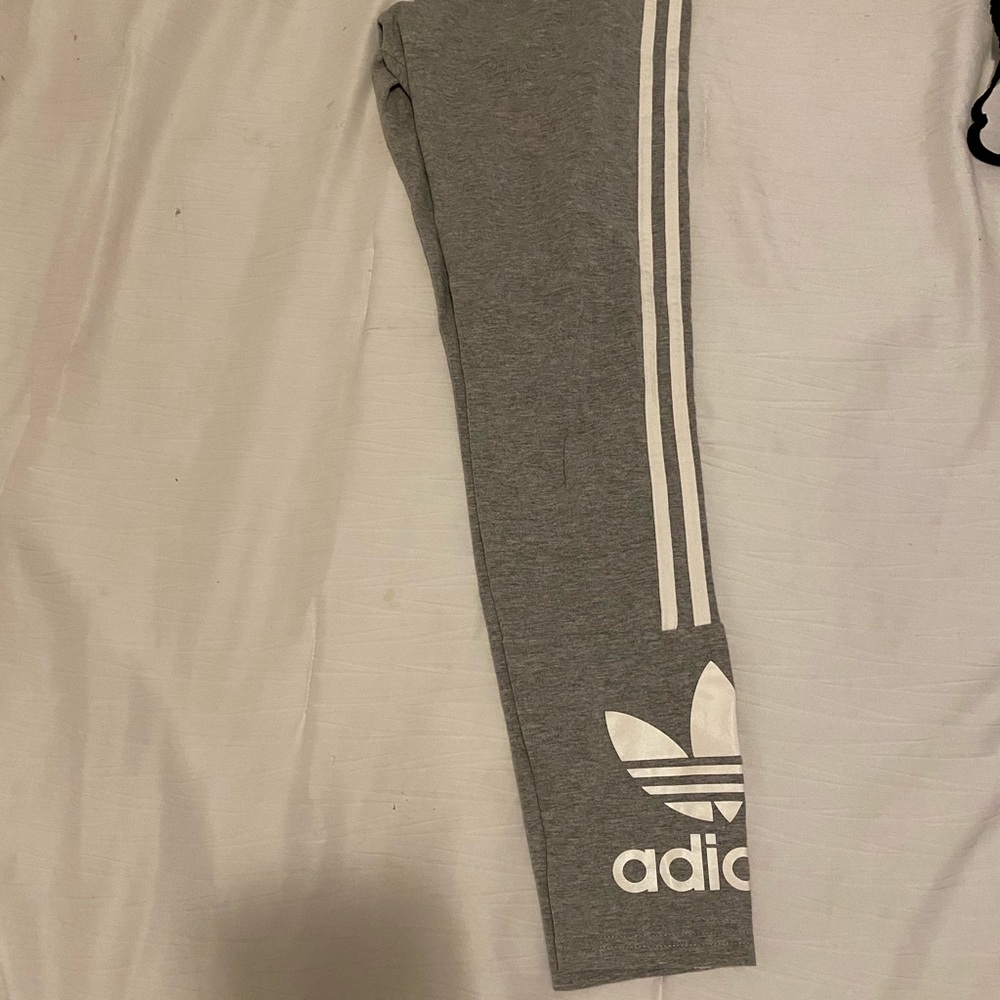 Grey Adidas Leggings
